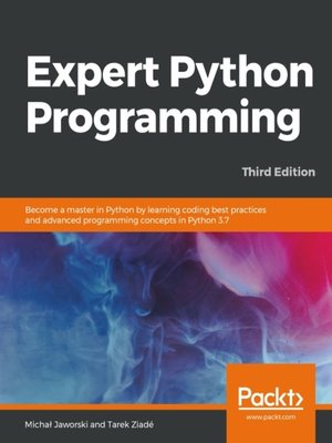 cover image of Expert Python Programming